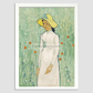 White (1890) By Vincent Van Gogh. 8.3X11.7 Inches/ Framed Poster
