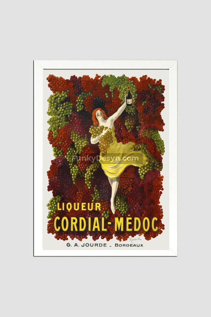 Liquer Cordial-Médoc, G. A. Jourde - Bordeaux (1907) by Leonetto Cappiello.