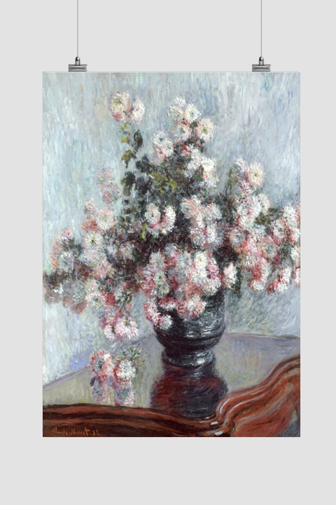 Chrysanthemums (1882) by Claude Monet