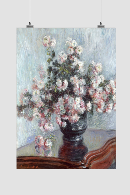 Chrysanthemums (1882) by Claude Monet