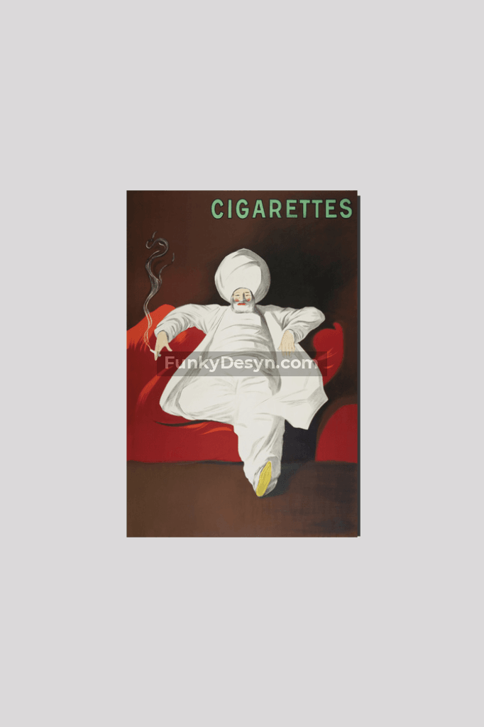 JOB Cigarettes (1912) by Leonetto Cappiello