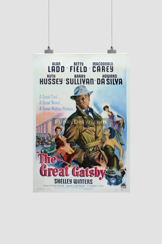 The Great Gatsby -1949 8.3X11.7 Inches/ Rolled Poster Decor