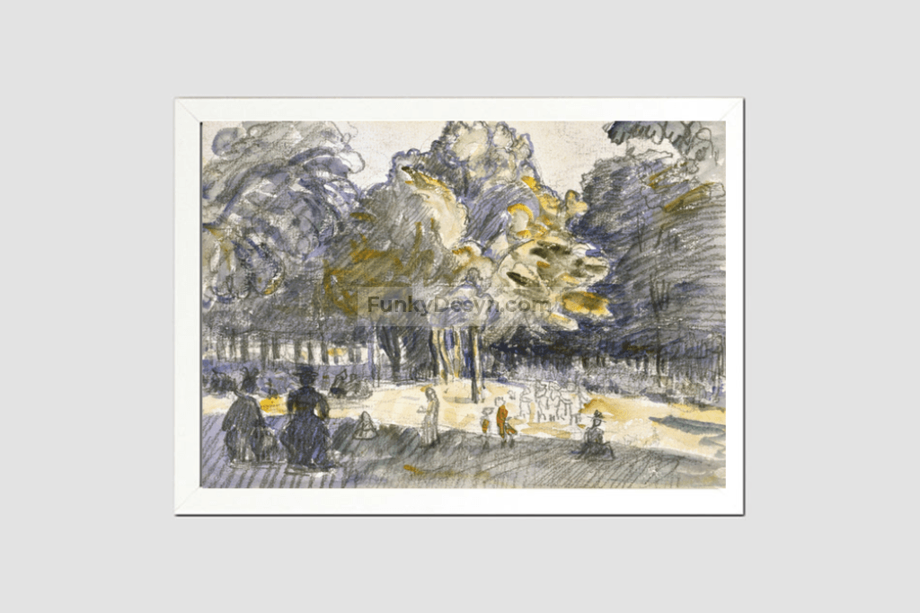 Study for 'Le Ranelagh (1899) painting i by Henri-Edmond Cross