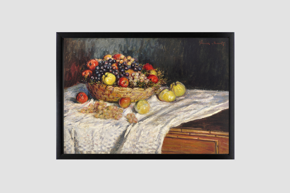 Apples and Grapes (1879–1880) by Claude Monet