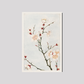 Plum branches with blossoms during 1870–1880 by Megata Morikaga.