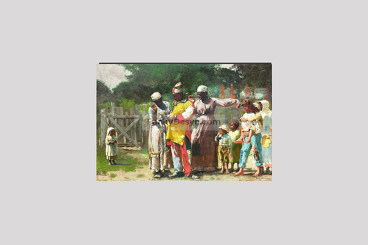 Dressing for the Carnival (1877) by Winslow Homer