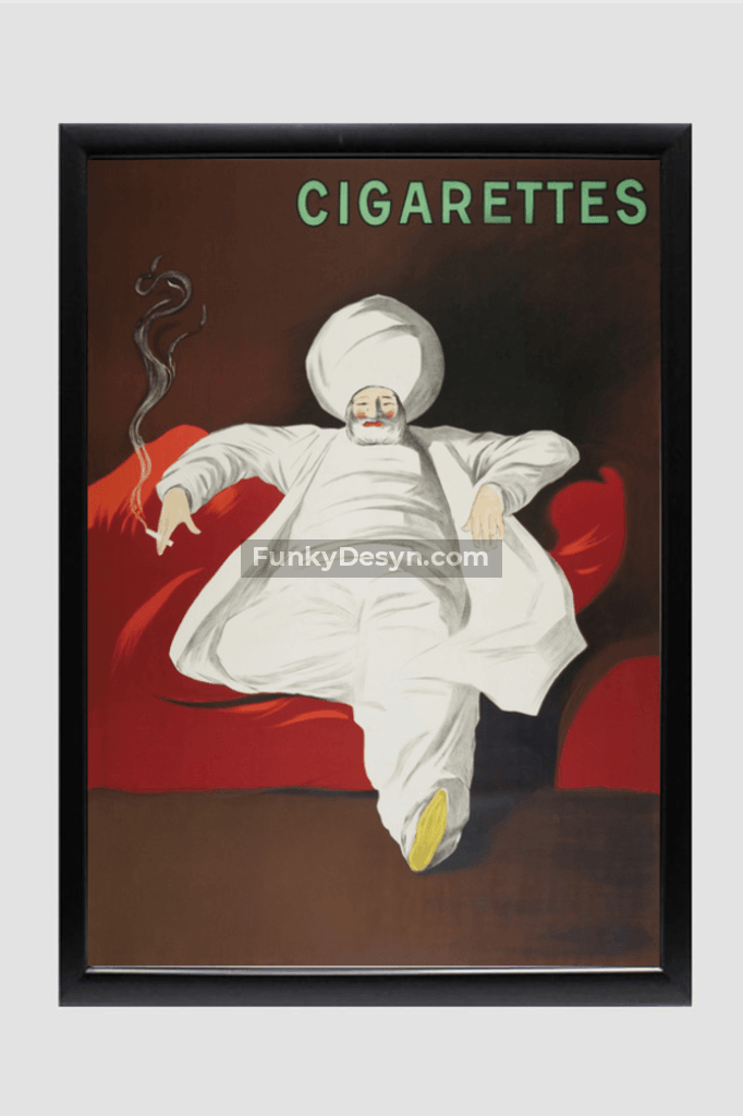 JOB Cigarettes (1912) by Leonetto Cappiello