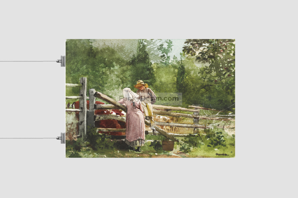 Feeding Time (1878) by Winslow Homer