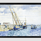 Marine Scene (Boats near Venice) (1903) painting by Henri-Edmond Cross.
