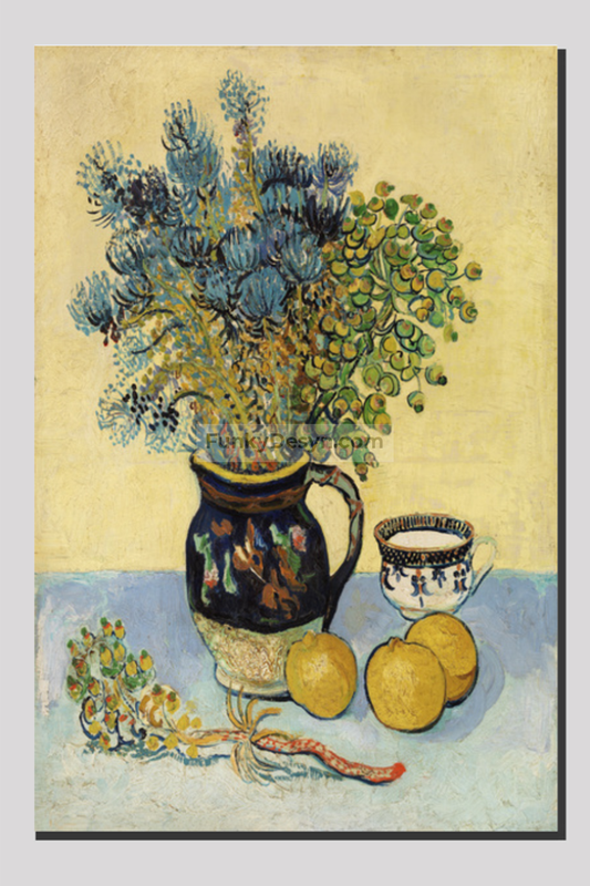 Still Life (Nature Morte) (1888) By Vincent Van Gogh. 20X30 Inches/ Wrapped Canvas