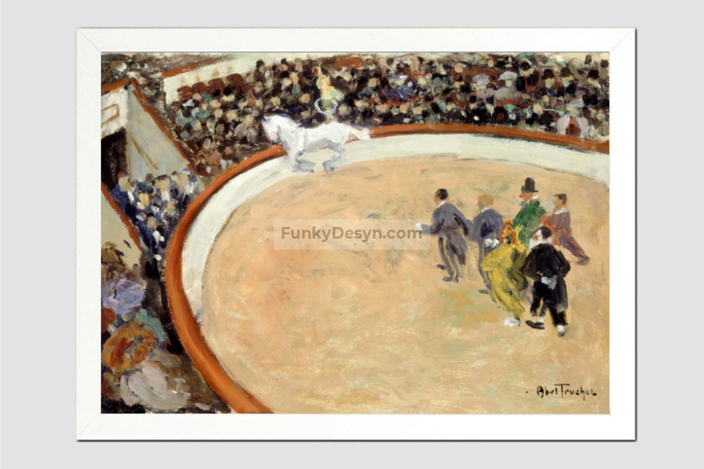The Médrano circus, boulevard Rochechouard (1907) by Louis Abel-Truchet.