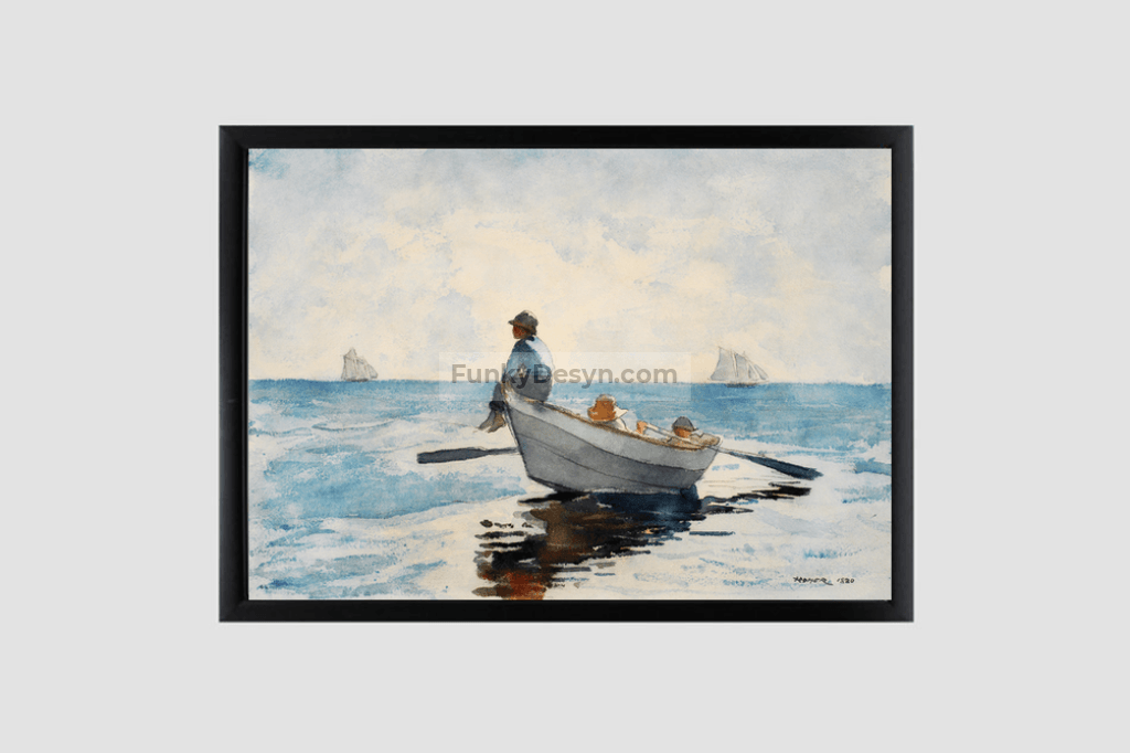 Boys in a Dory (1880) by Winslow Homer
