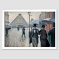 Paris Street Rainy Day (1877) painting  by Gustave Caillebotte