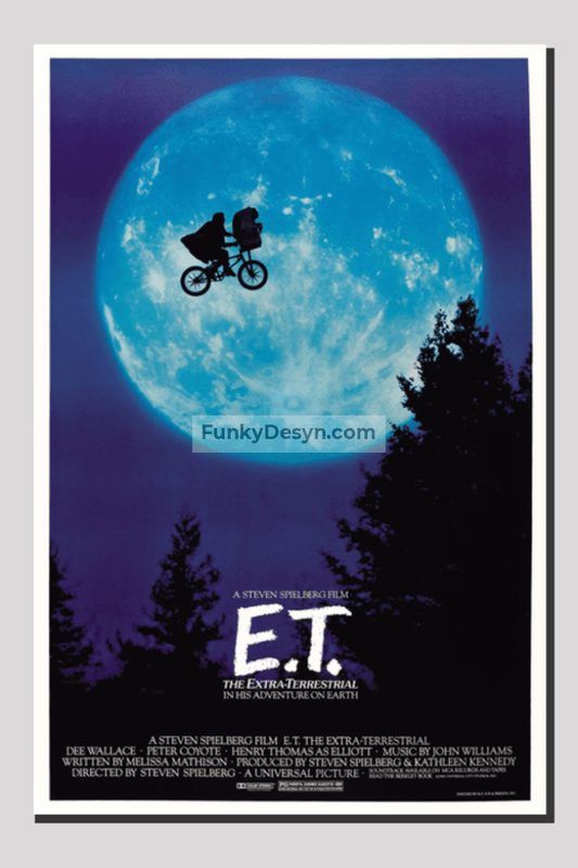 E.t. The Extra-Terrestrial - 1982 20X30 Inches/ Wrapped Canvas Decor