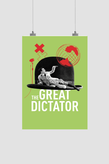 The Great Dictator -1940 8.3X11.7 Inches/ Rolled Poster Decor