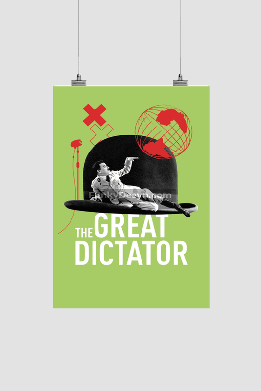 The Great Dictator -1940 8.3X11.7 Inches/ Rolled Poster Decor