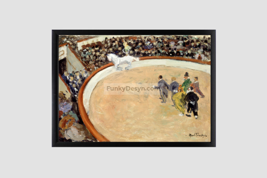 The Médrano circus, boulevard Rochechouard (1907) by Louis Abel-Truchet.