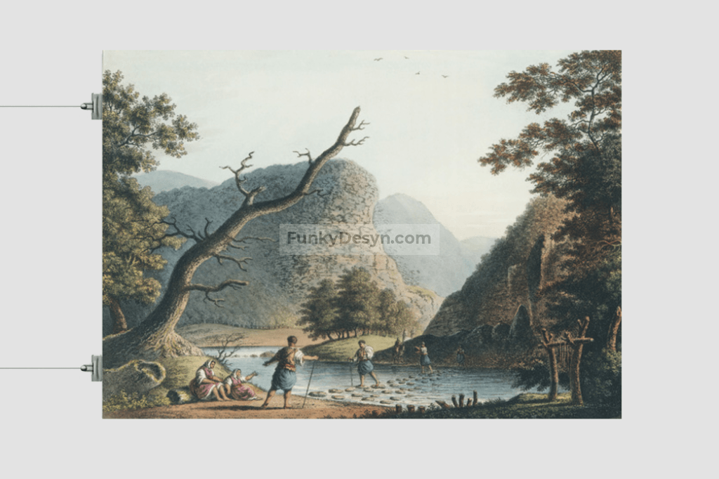 Mount Balkan from Views in the Ottoman Dominions  by Luigi Mayer (1755-1803)