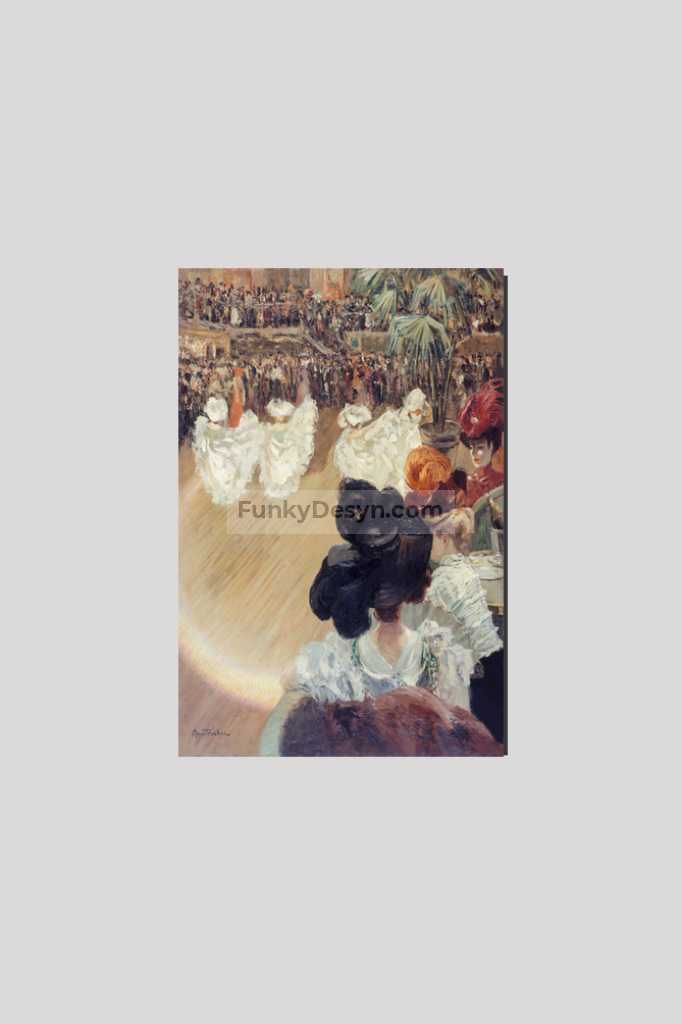 Quadrille at the Tabarin Ball (1906) by Louis Abel-Truchet.