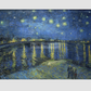 Vincent Van Goghs Starry Night Over The Rhone (1888) Famous Landscape Painting 11.7X16.54 Inches/