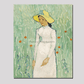 White (1890) By Vincent Van Gogh. 16X20 Inches/ Wrapped Canvas