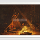 Camp Fire (1880) by Winslow Homer
