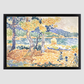 Pines on the Coastline (1856–1910) painting in high resolution by Henri-Edmond Cross.