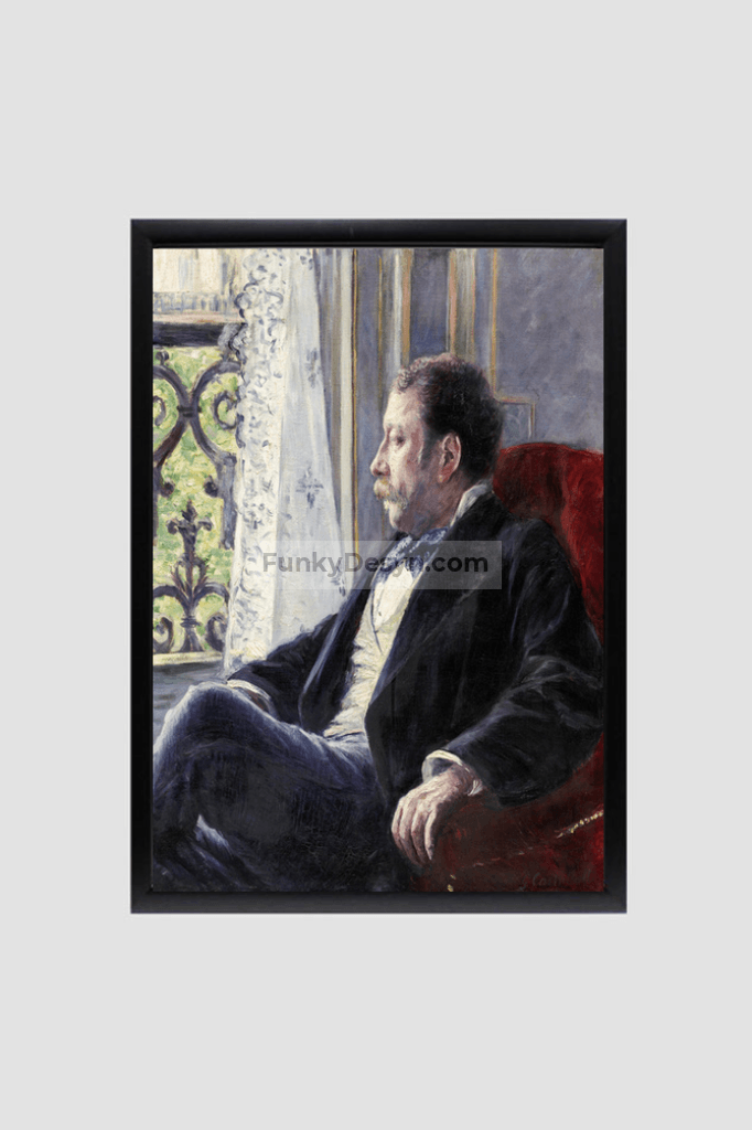 Portrait of a Man (1880) painting by Gustave Caillebotte