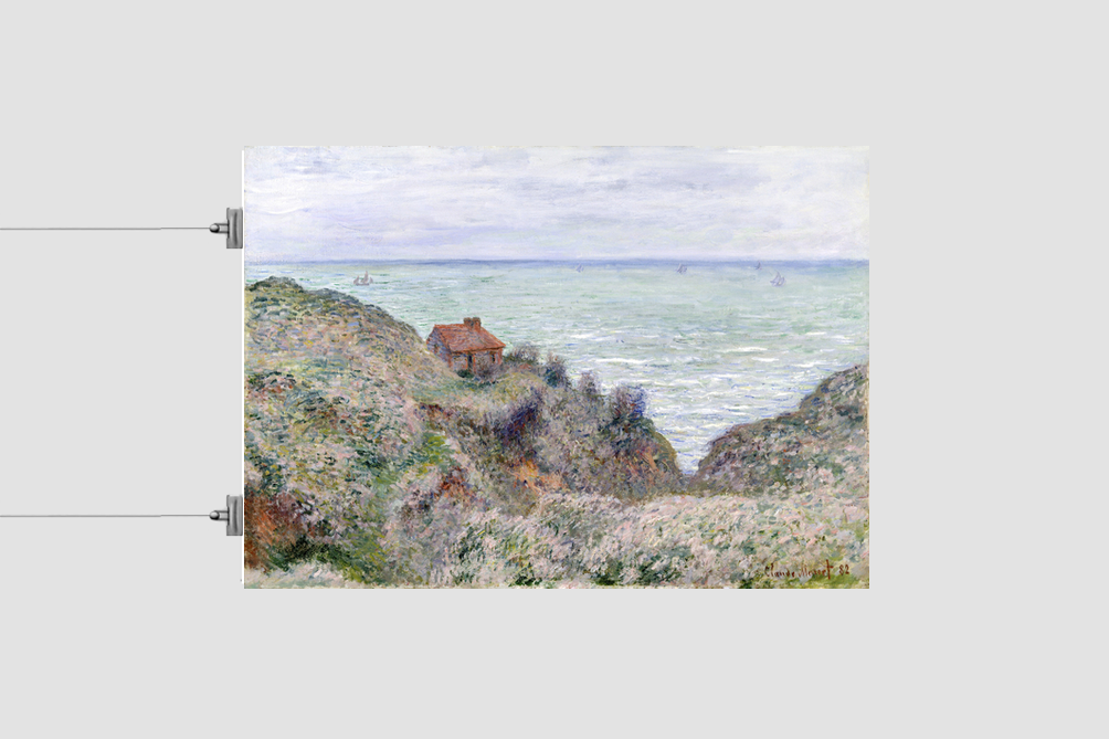 Cabin of the Customs Watch (1882) by Claude Monet