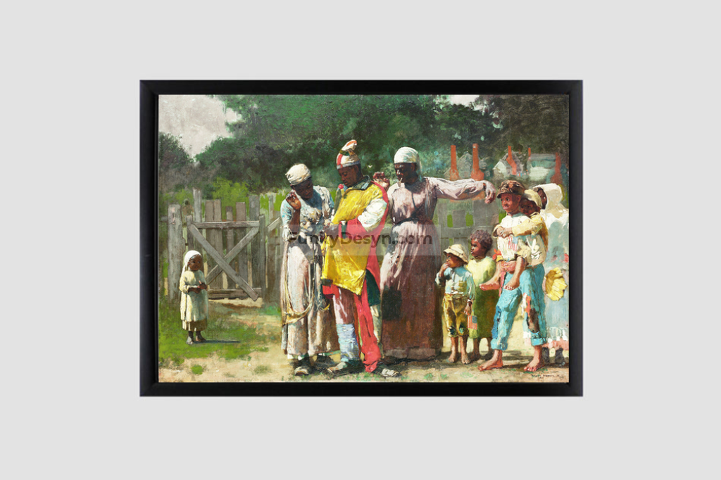 Dressing for the Carnival (1877) by Winslow Homer