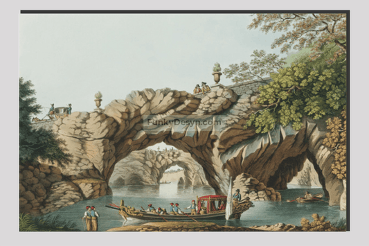 View at Villa Scabrosa by Luigi Mayer (1755-1803)