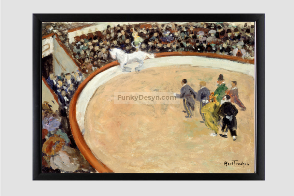 The Médrano circus, boulevard Rochechouard (1907) by Louis Abel-Truchet.