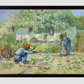 First Steps After Millet (1890) By Vincent Van Gogh. 11.7X16.54 Inches/ Black Framed Poster