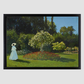 Monet's Lady in the garden (1867)