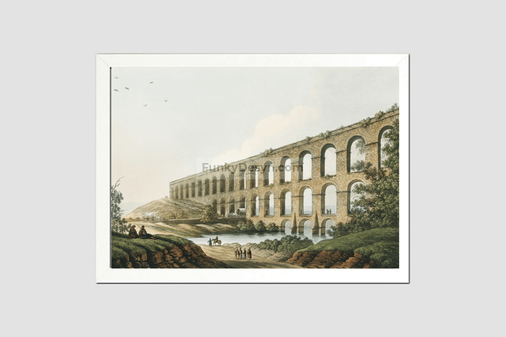 Aqueduct near Belgrade by Luigi Mayer (1755-1803).