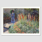 Claude Monet's Rounded Flower Bed (1876)