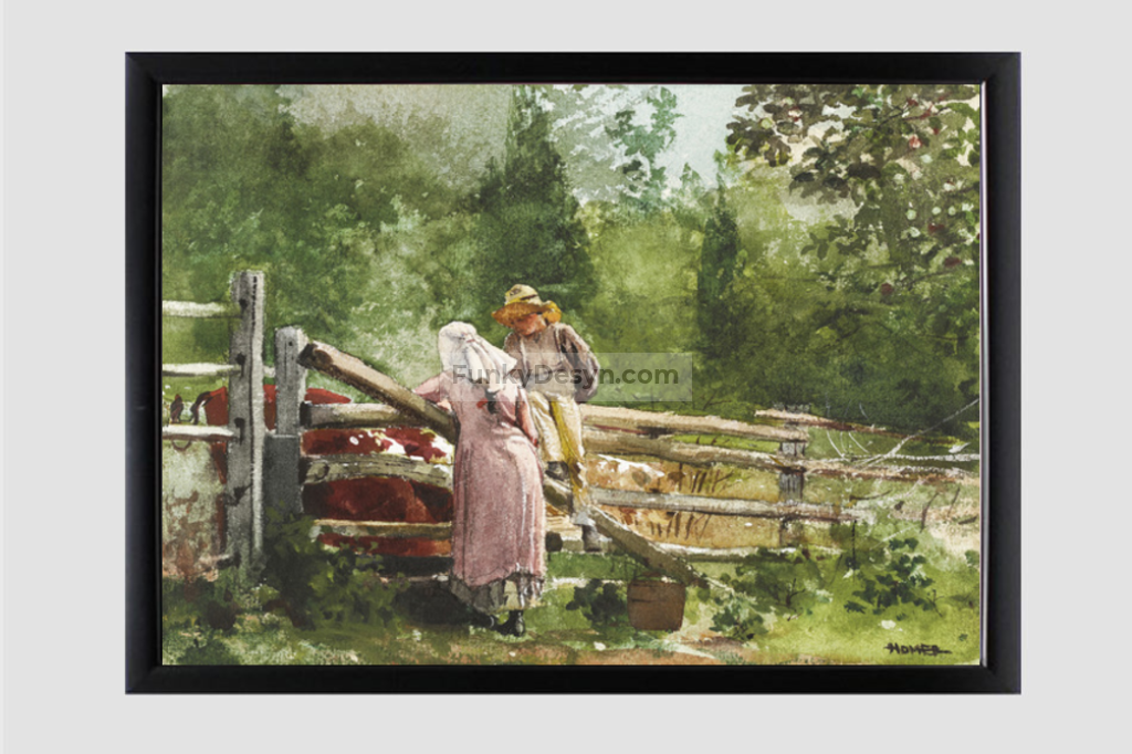 Feeding Time (1878) by Winslow Homer