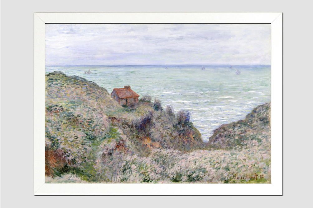 Cabin of the Customs Watch (1882) by Claude Monet