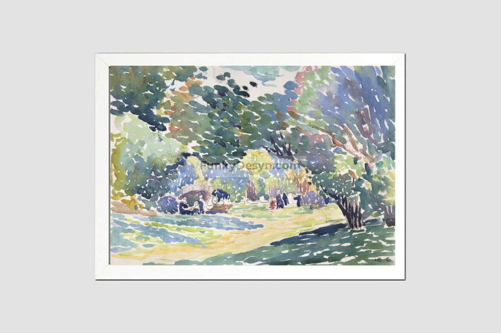 Landscape (1904) by Henri-Edmond Cross.