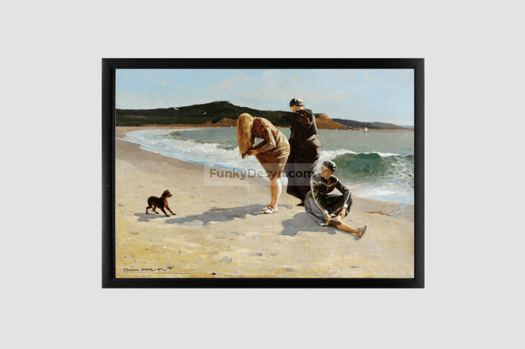 Eagle Head, Manchester, Massachusetts (High Tide) (1870) by Winslow Homer