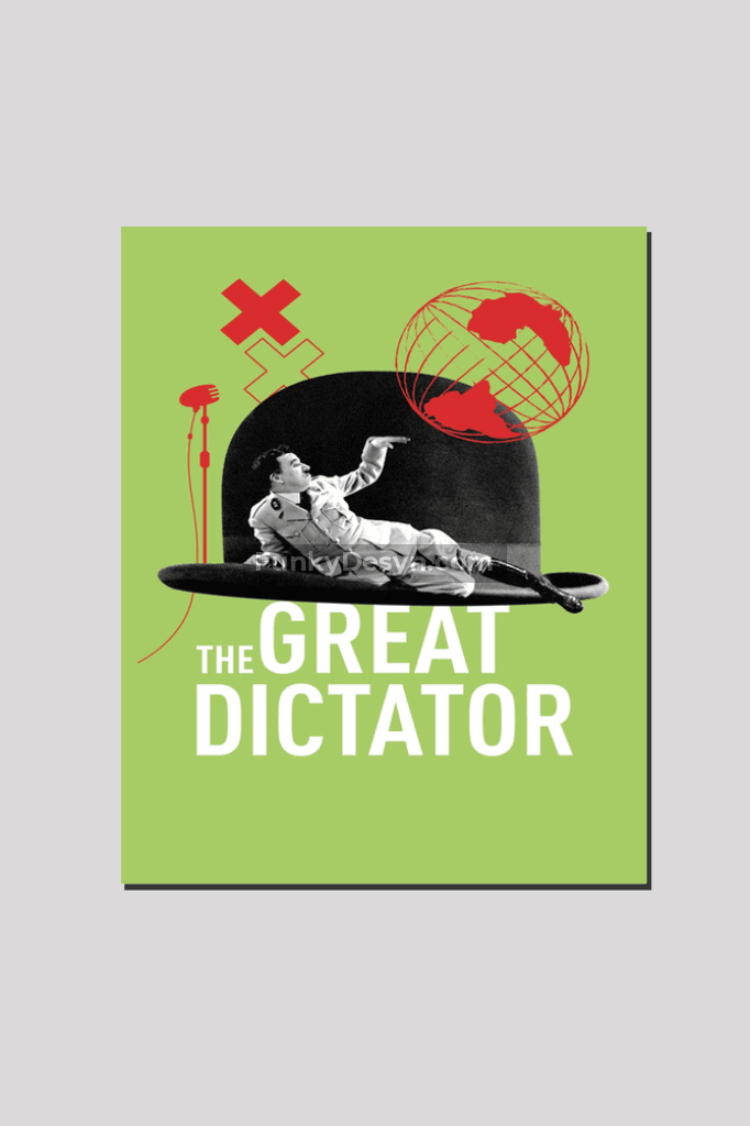 The Great Dictator -1940 16X20 Inches/ Wrapped Canvas Decor