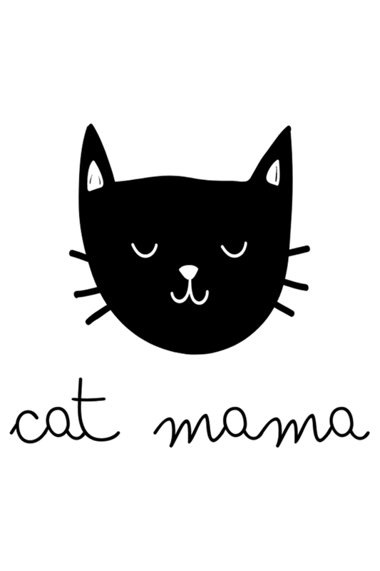 Cat Mama- Crop Tank Top