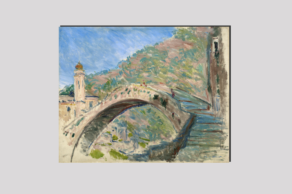 Monet's Bridge at Dolceacqua (1884)