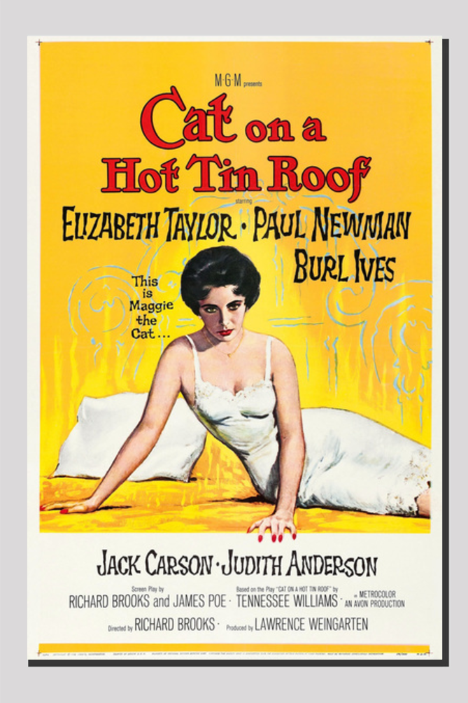 Cat on a Hot Tin Roof -1958