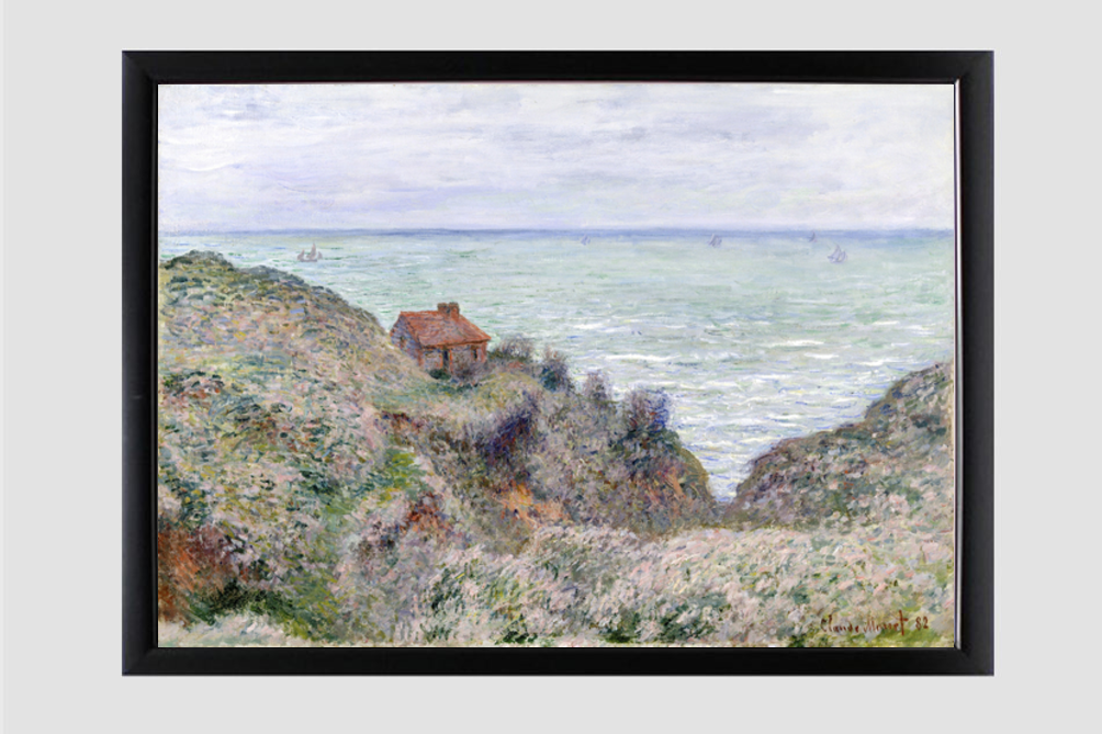Cabin of the Customs Watch (1882) by Claude Monet