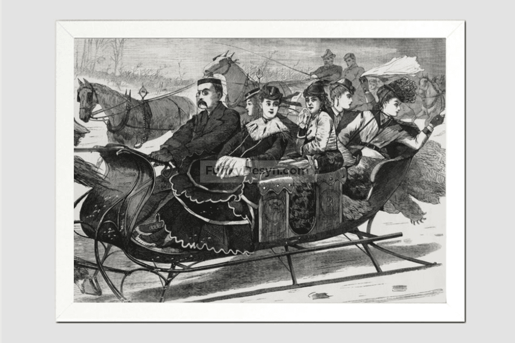 Christmas Belles (1869) by Winslow Homer