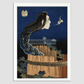 The Plate Mansion by Katsushika Hokusai (1760-1849)