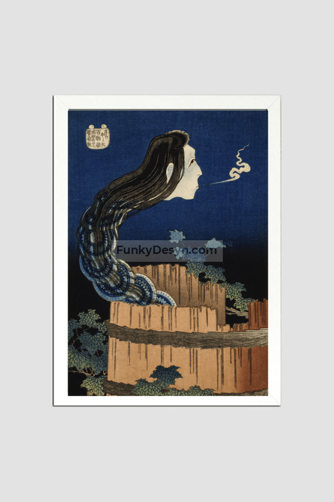 The Plate Mansion by Katsushika Hokusai (1760-1849)