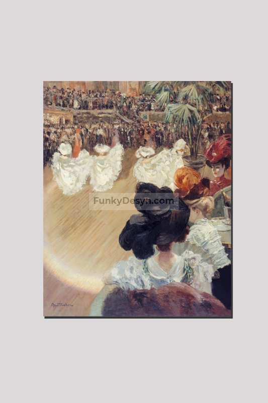 Quadrille at the Tabarin Ball (1906) by Louis Abel-Truchet.