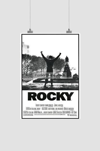 Rocky -1976 8.3X11.7 Inches/ Rolled Poster Decor